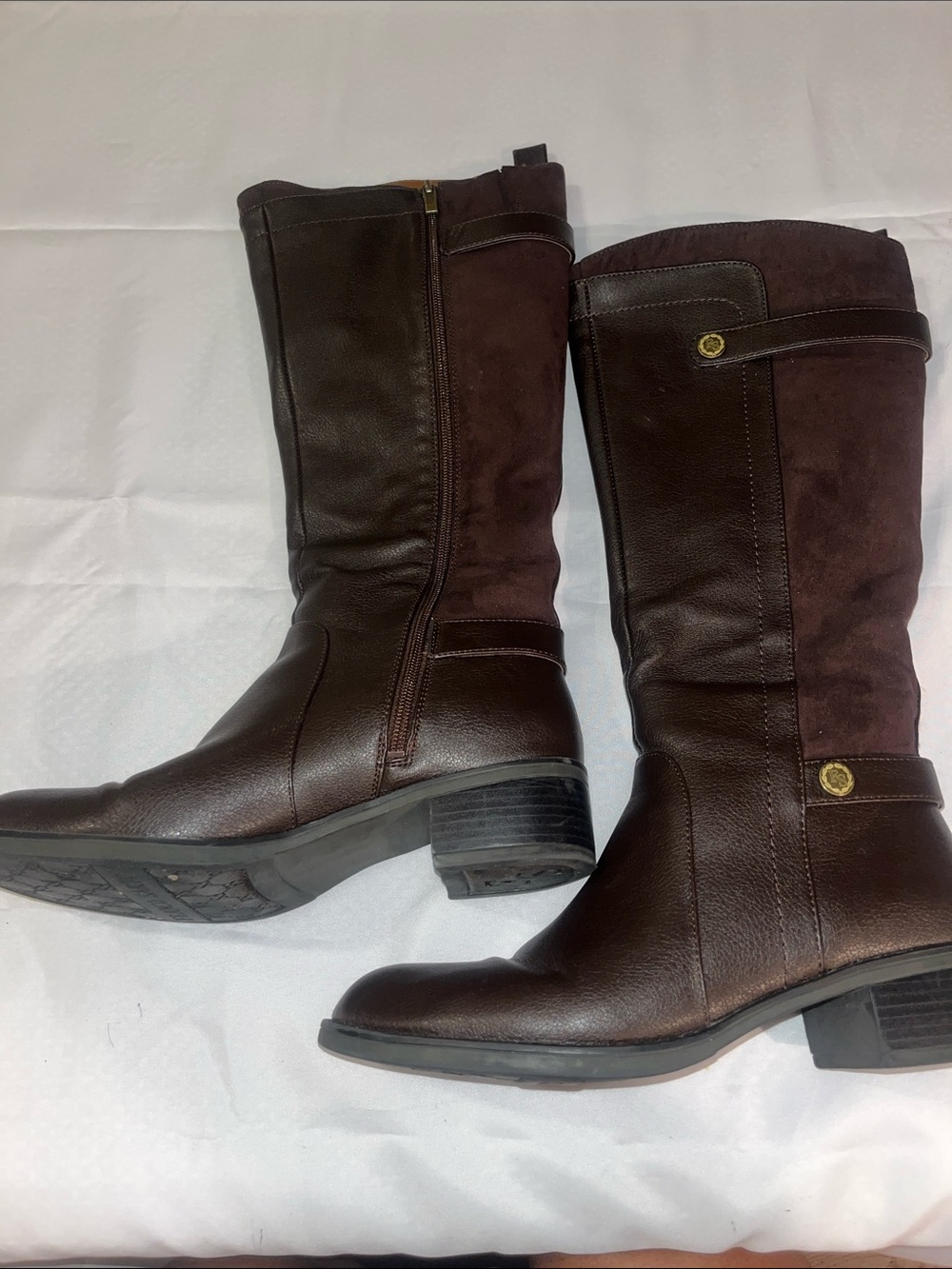 Franco Sarto Brown Tall Riding Boots